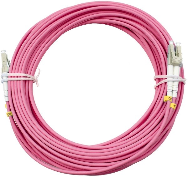 Патч-корд волоконно-оптический Cabeus FOP-50-OM4-LC-LC-10m 728633