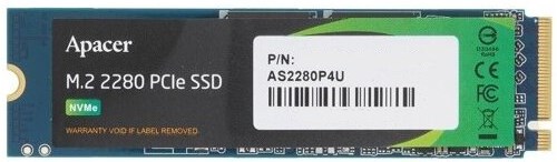 Накопитель SSD M.2 2280 Apacer AP512GAS2280P4U-1 512 ГБ 891773