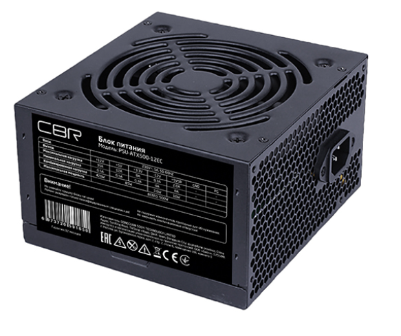Блок питания ATX CBR PSU-ATX500-12EC 1001680
