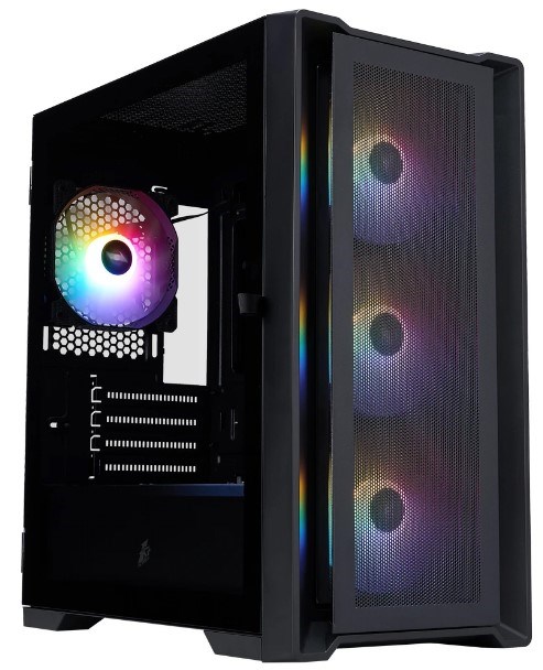 Корпус mATX 1STPLAYER TRILOBITE T4 MESH FRGB Black 1227675