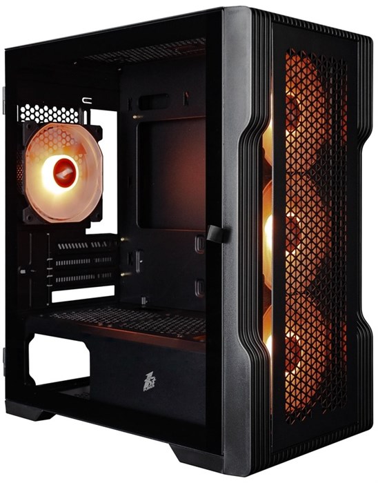 Корпус mATX 1STPLAYER TRILOBITE T3 ARGB Black 1180950
