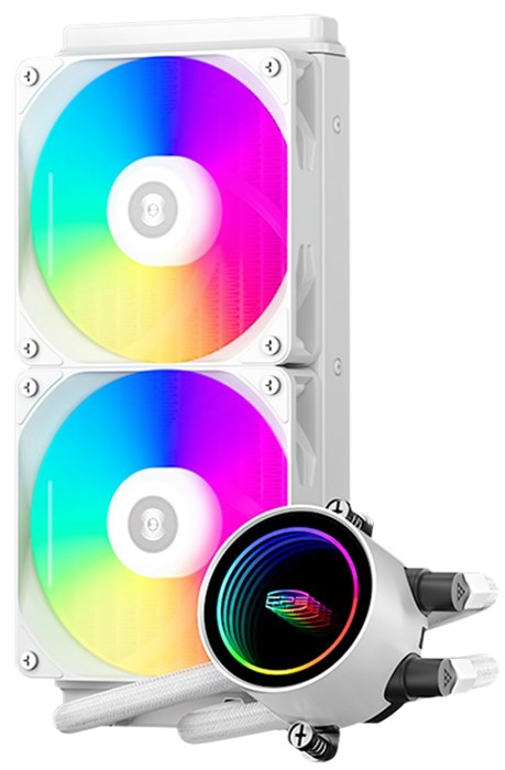 Система охлаждения жидкостная PCCooler DA240 ARGB WH 1121214