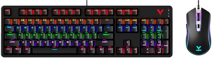 Клавиатура и мышь  Rapoo V150S 1196203