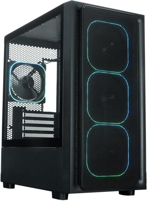 Корпус mATX Xastra A411M 4ARGB-FG 1235411