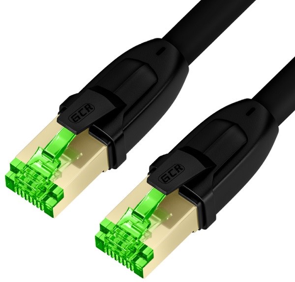 Кабель патч-корд SF/FTP 8 кат. 30м Greenconnect GCR-52354 941432