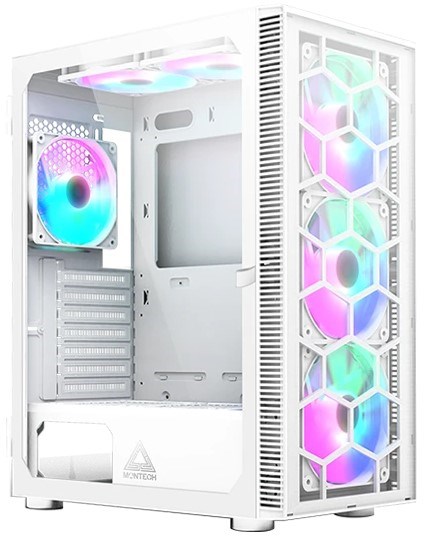 Корпус ATX Montech X3 GLASS White 1160838