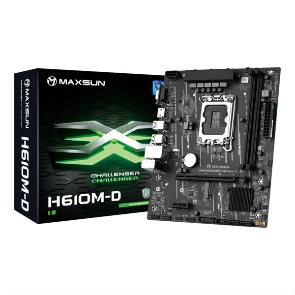 Материнская плата mATX MAXSUN Challenger H610M-D 1149972