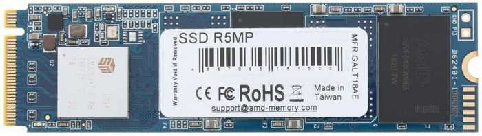 Накопитель SSD M.2 2280 AMD R5MP240G8 240 ГБ 734104