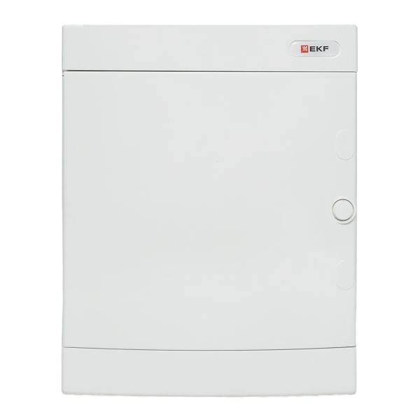 Щит распределительный навесной EKF ux-2x12-nw 1136286