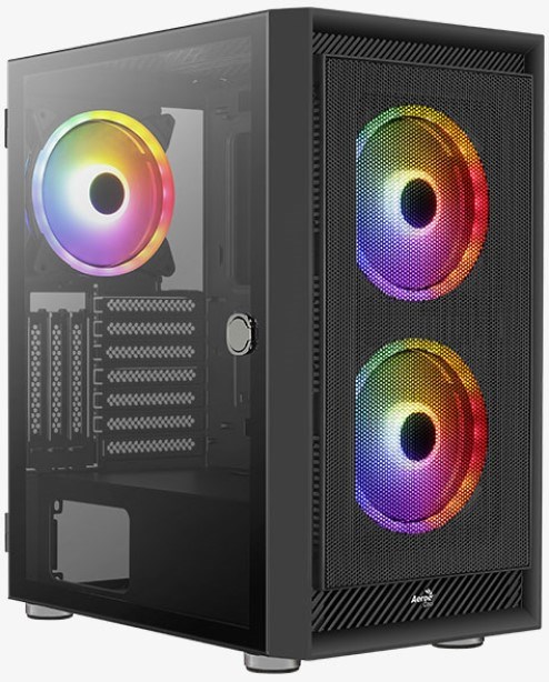 Корпус ATX AeroCool Graphite-G-BK-v2 998069