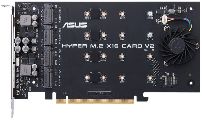 Адаптер  ASUS HYPER M.2 X16 CARD V2 789382