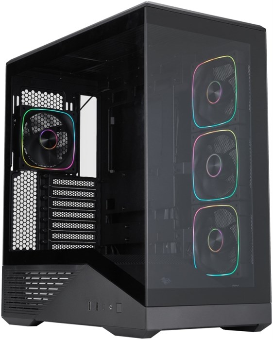 Корпус ATX 1STPLAYER GM7 ARGB Black 1235243
