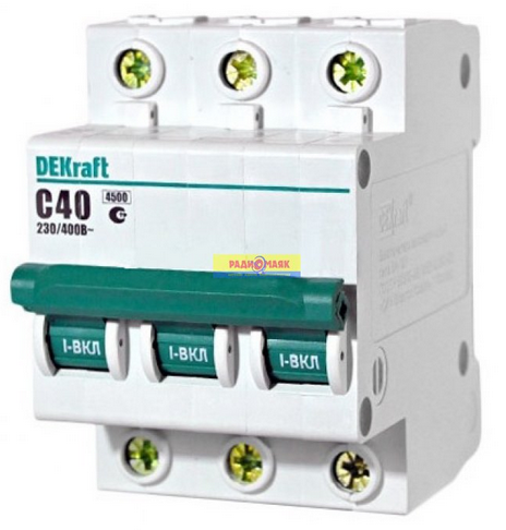 Автоматический выключатель  DEKraft 11082DEK 548251