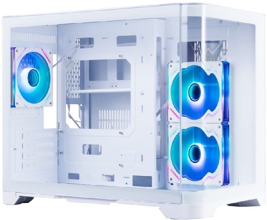 Корпус mATX 1STPLAYER UVIEW UV6 ARGB White 1182944