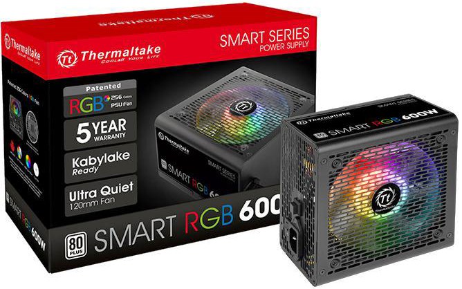 Блок питания ATX Thermaltake Smart RGB 600W 587440
