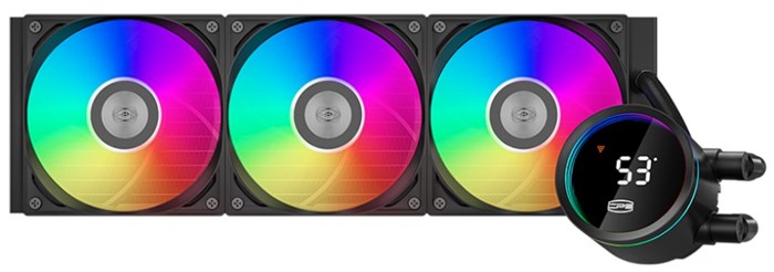 Система охлаждения жидкостная PCCooler DA360 Pro ARGB Digital BK 1121216