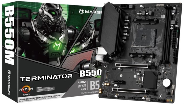 Материнская плата mATX MAXSUN Terminator B550M 1149957