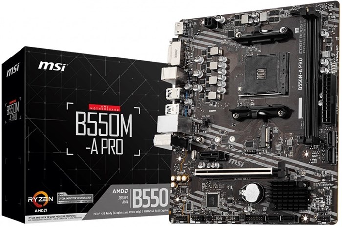 Материнская плата mATX MSI B550M-A PRO 822202