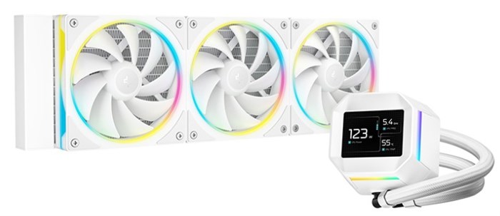 Система охлаждения жидкостная Deepcool LM360 WH 1226997
