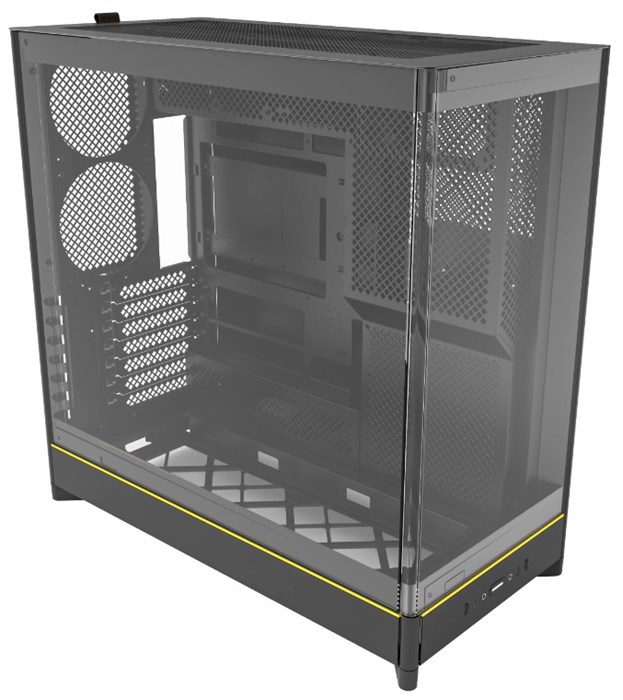 Корпус ATX Montech HS02 BLACK 1217651