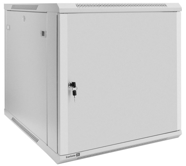 Шкаф настенный 19", 12U Exegate EC-WM-12U.600.M.GREY 1230467
