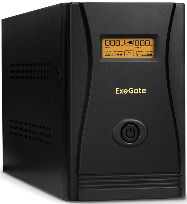 Источник бесперебойного питания  Exegate SpecialPro Smart LLB-2000.LCD.AVR.EURO.RJ.USB 890538