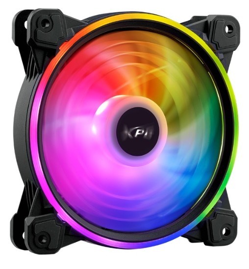 Вентилятор для корпуса ADATA XPG HURRICANEMAG120ARGBPWM4C-BKCWW 1228299
