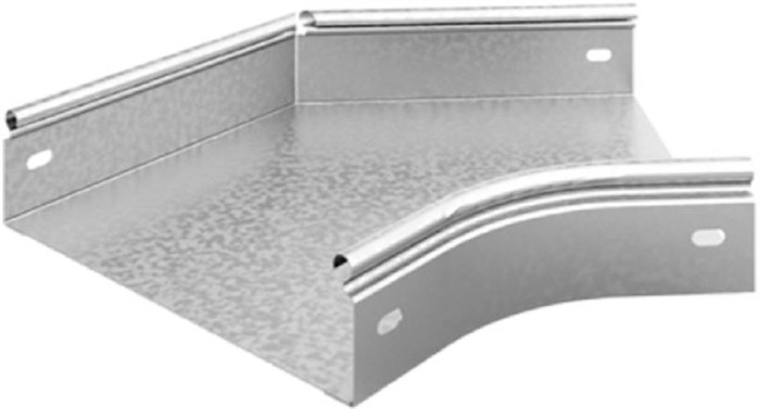 Угол гориз. 45°  Ostec УПТП45-100х80-0,7-R100-СЦ 914718