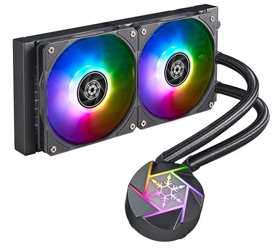 Система охлаждения жидкостная SilverStone VIDA 240 SLIM 1031453