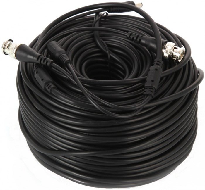 Кабель  Falcon Eye BNC-BNC для видеонаблюдения (с питанием) L=50m 732337