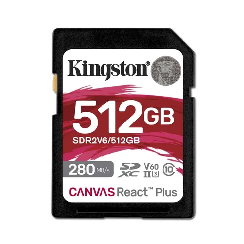 Карта памяти SDXC 512GB Kingston SDR2V6/512GB 1090029