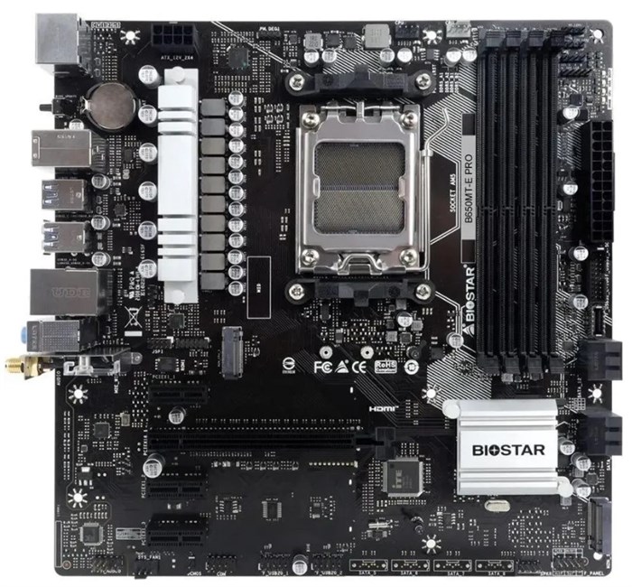 Материнская плата mATX Biostar B650MT-E PRO 1210691