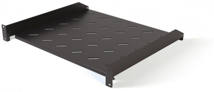 Полка угловая Hyperline TAL3-1U-250-RAL9005 753413