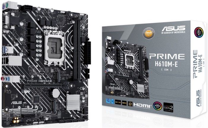 Материнская плата mATX ASUS PRIME H610M-E-CSM 1052262