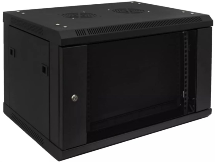 Шкаф настенный 19", 6U SNR SNR-TWC-6-SF-R-B 1180426