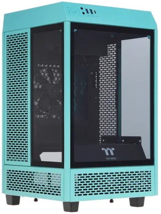 Корпус mini-ITX Thermaltake The Tower 100 Turquoise 898762