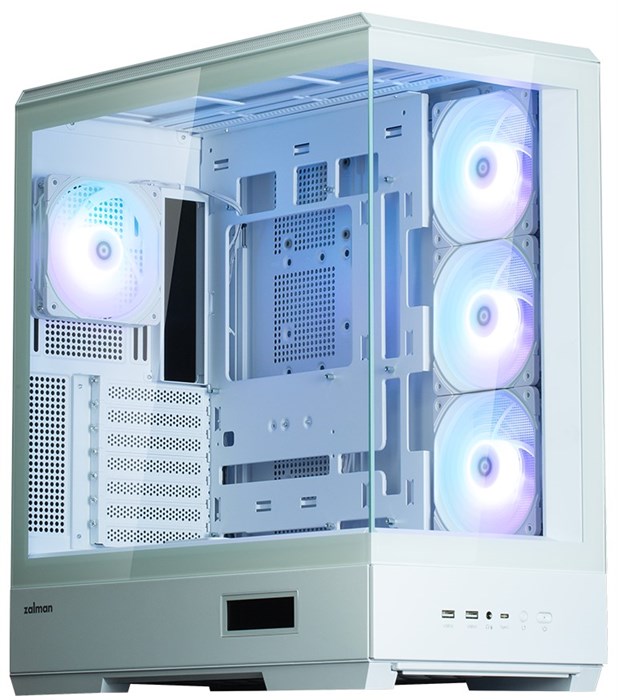 Корпус ATX Zalman P50 DS WHITE 1103849