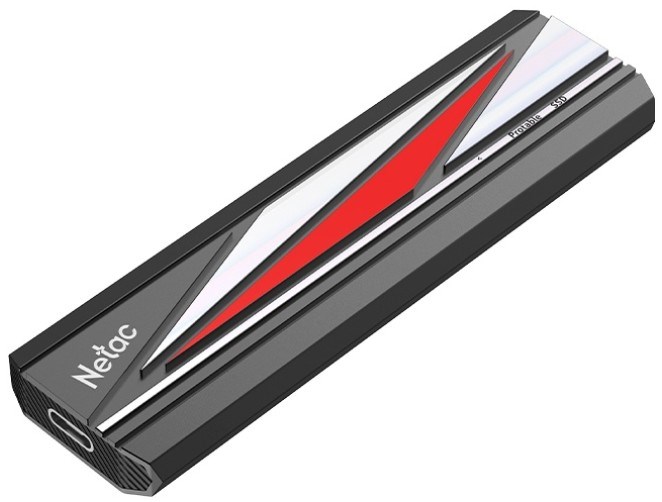 Внешний SSD USB 3.2 Gen 2 Type-C Netac NT01ZX20L-002T-32BK 2048 ГБ 1119244