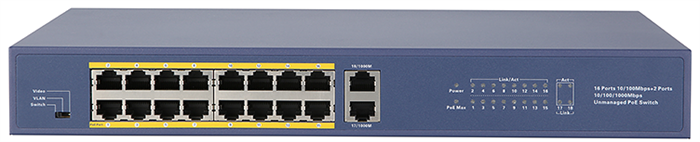 Коммутатор  REDLINE RL-SW16P2 585775