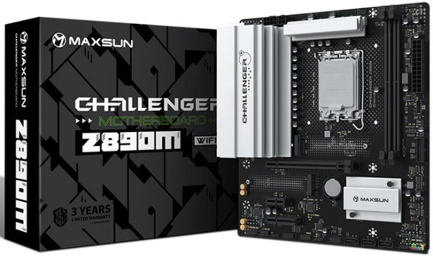 Материнская плата mATX MAXSUN MS-Challenger Z890M WIFI 1205177