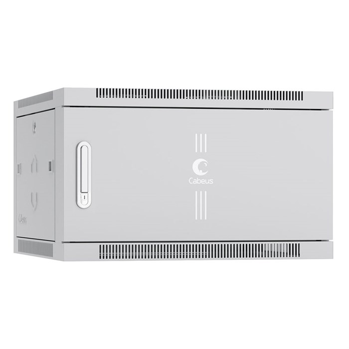Шкаф настенный 19", 6U Cabeus SH-05F-6U60/45m 513043
