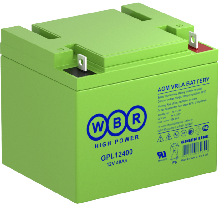 Аккумулятор  WBR GPL12400 849557