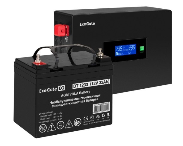 Комплект  Exegate IdealSine SR-1000.LCD.2SH 1118326