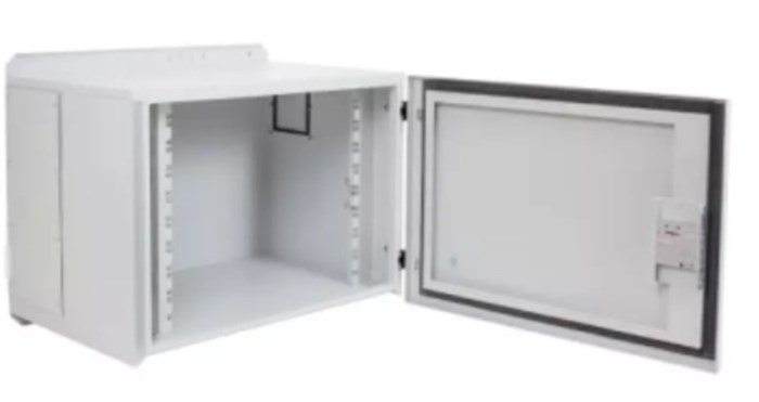 Шкаф настенный 19", 9U SNR SNR-OWC-Real9-T-2-7035 1180464