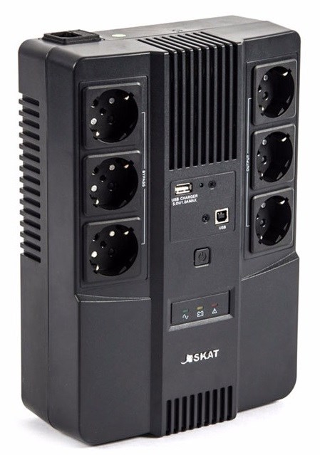 Источник бесперебойного питания  Бастион SKAT-UPS 800 AI 670640