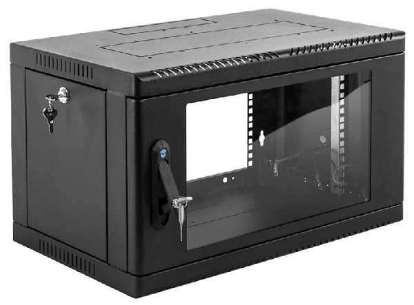 Шкаф настенный 19", 9U ЦМО ШРН-9.500-9005 1138884