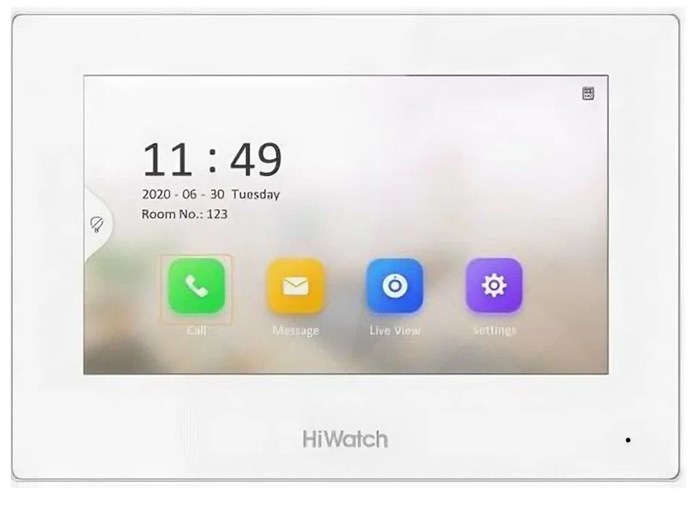 Видеодомофон  HiWatch DS-D100HKWF 1063934