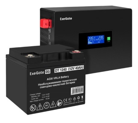 Комплект  Exegate IdealSine SR-1000.LCD.2SH 1118328