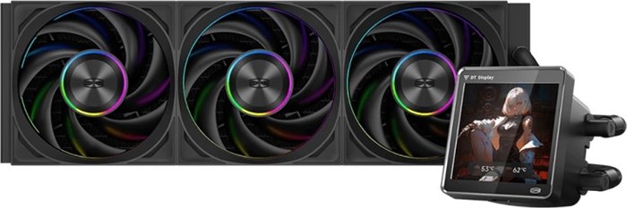 Система охлаждения жидкостная PCCooler DT360 ARGB Display BK 1227946