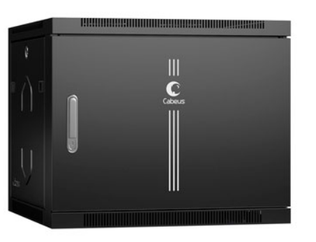 Шкаф настенный 19", 9U Cabeus SH-05F-9U60/45m-BK 552752